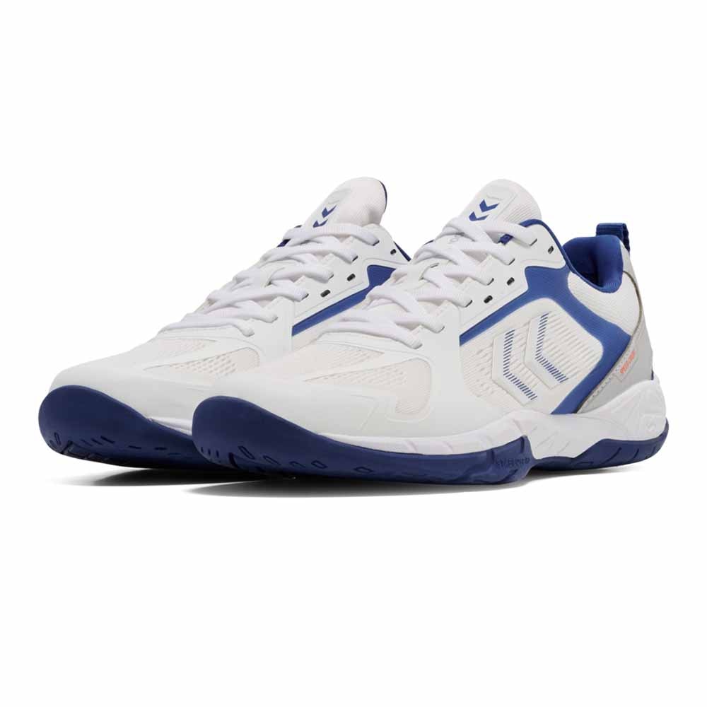 Hummel Speed Court Hallsko Hvit/Blå