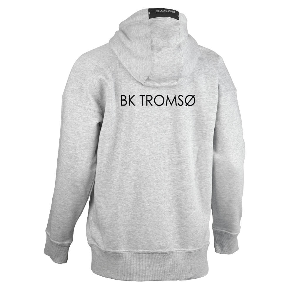 Select BK Tromsø Full-Zip Hettegenser Dame Grå