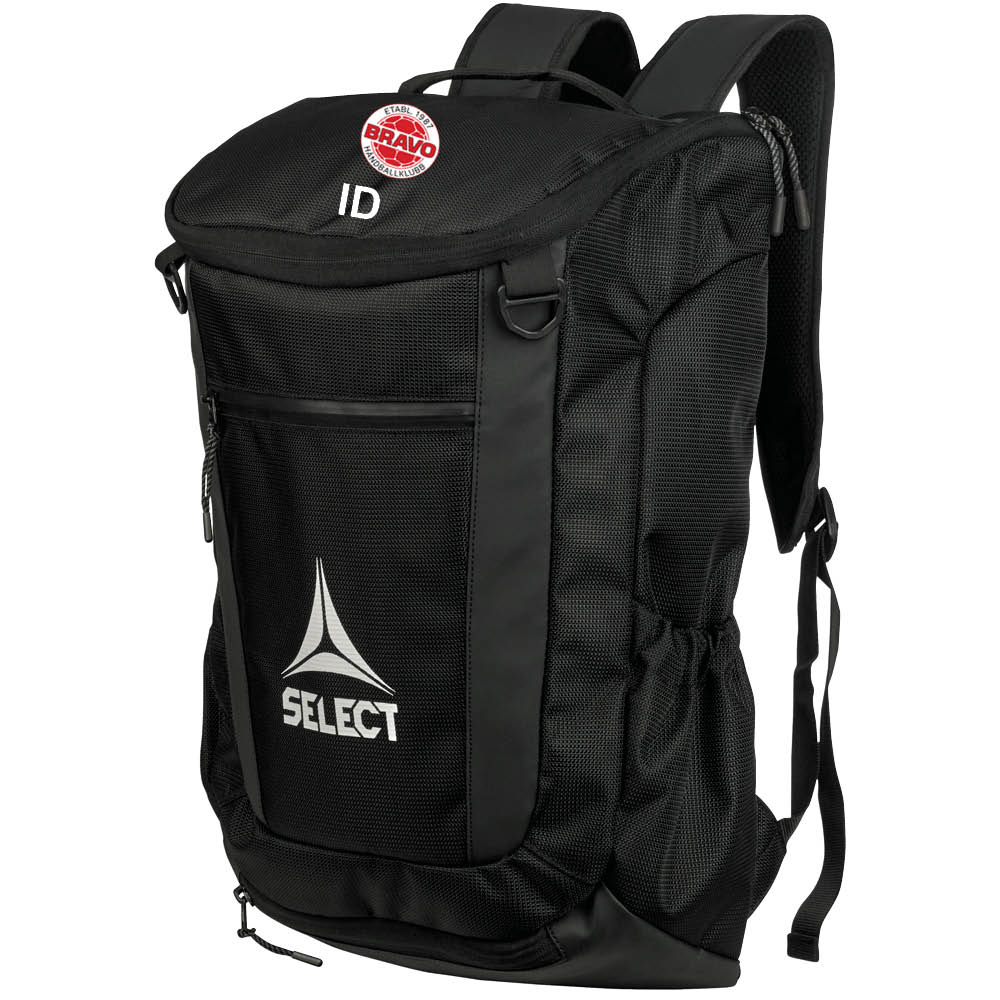 Select Bravo Handballklubb Ryggsekk Sort 