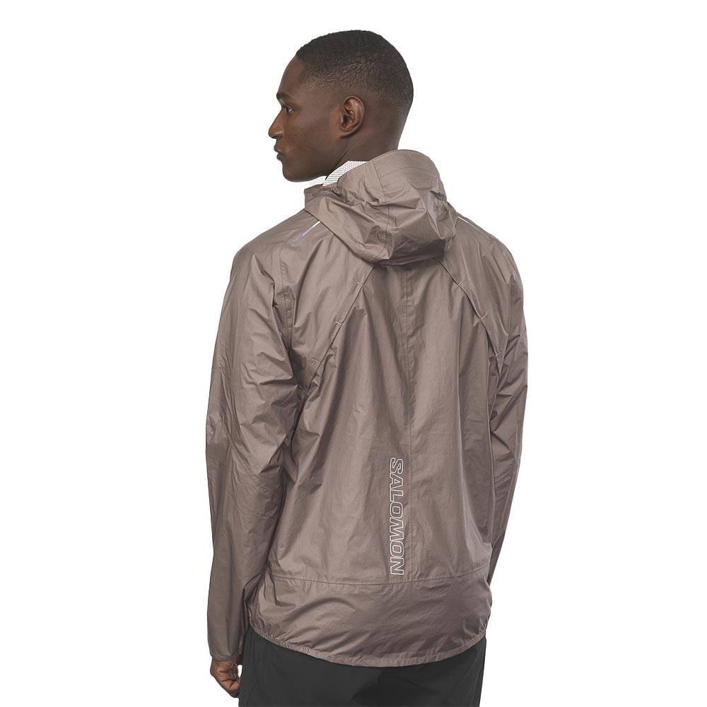 Salomon Bonatti WP Løpejakke Herre Brun