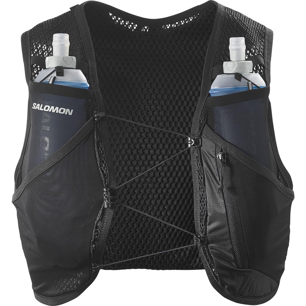 Salomon Active Skin 4 Set Løpevest Sort