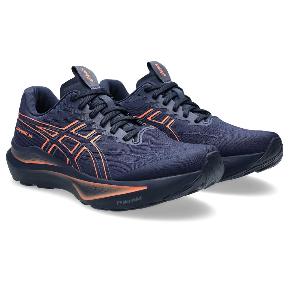 Asics GT-2000 14 Joggesko Herre Marine/Oransje