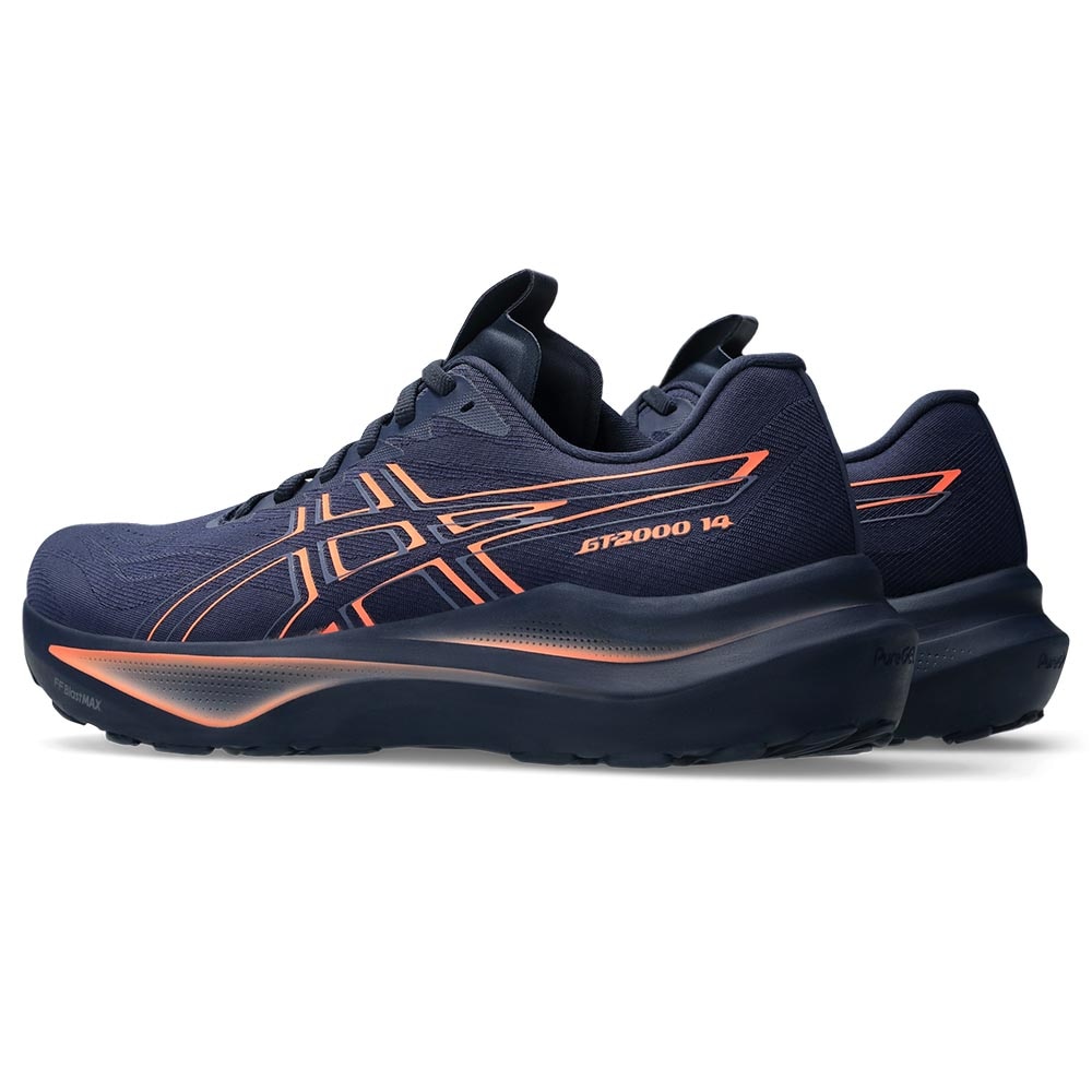 Asics GT-2000 14 Joggesko Herre Marine/Oransje