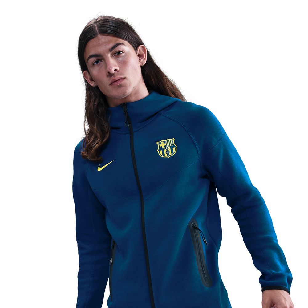 Nike FC Barcelona Tech Fleece Full-Zip Windrunner Hettegenser Special Edition