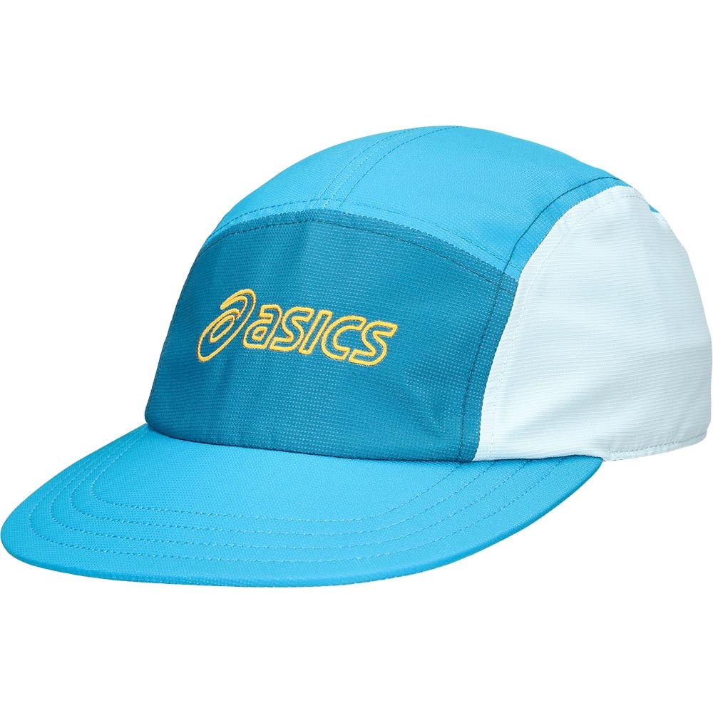 Asics Performance Running 5 Panel Cap Blå/Gul/Hvit