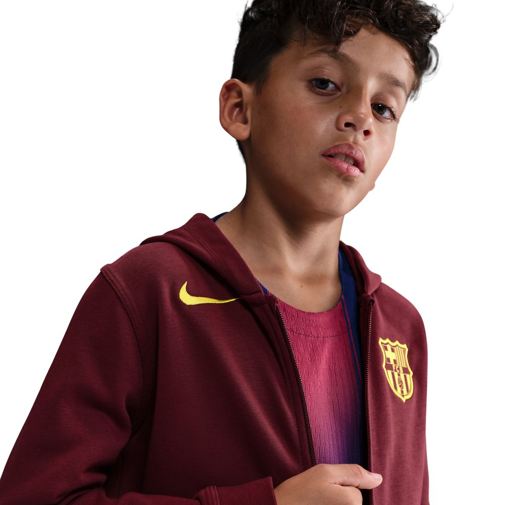 Nike FC Barcelona Club Full-Zip Hettegenser Barn Special Edition