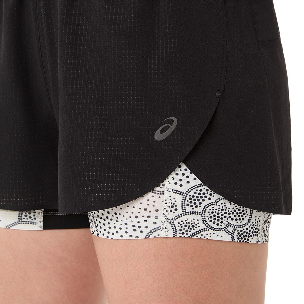 Asics Limited Series Metarun Split Løpeshorts Dame Sort