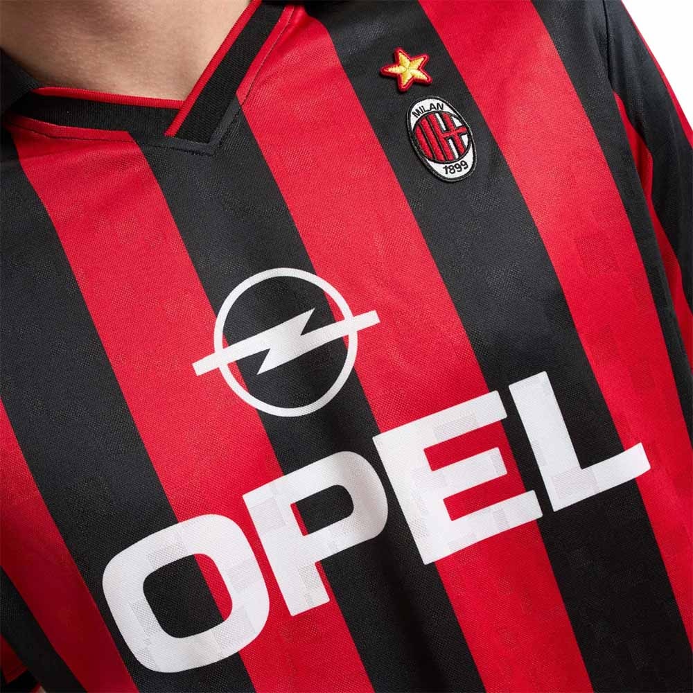 Official Product AC Milan 1995-96 Retro Fotballdrakt Hjemme