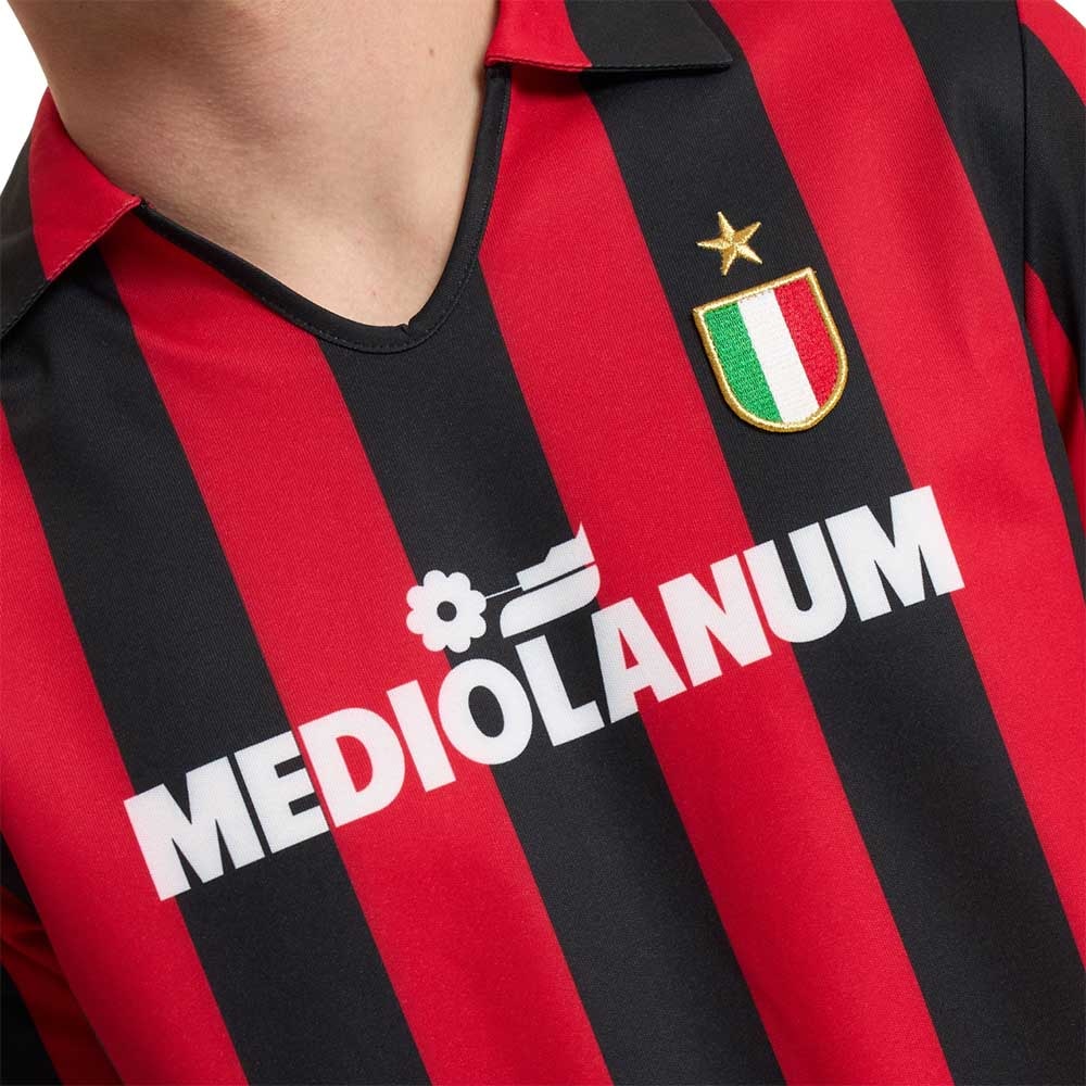 Official Product AC Milan 1988-89 Retro Fotballdrakt Hjemme