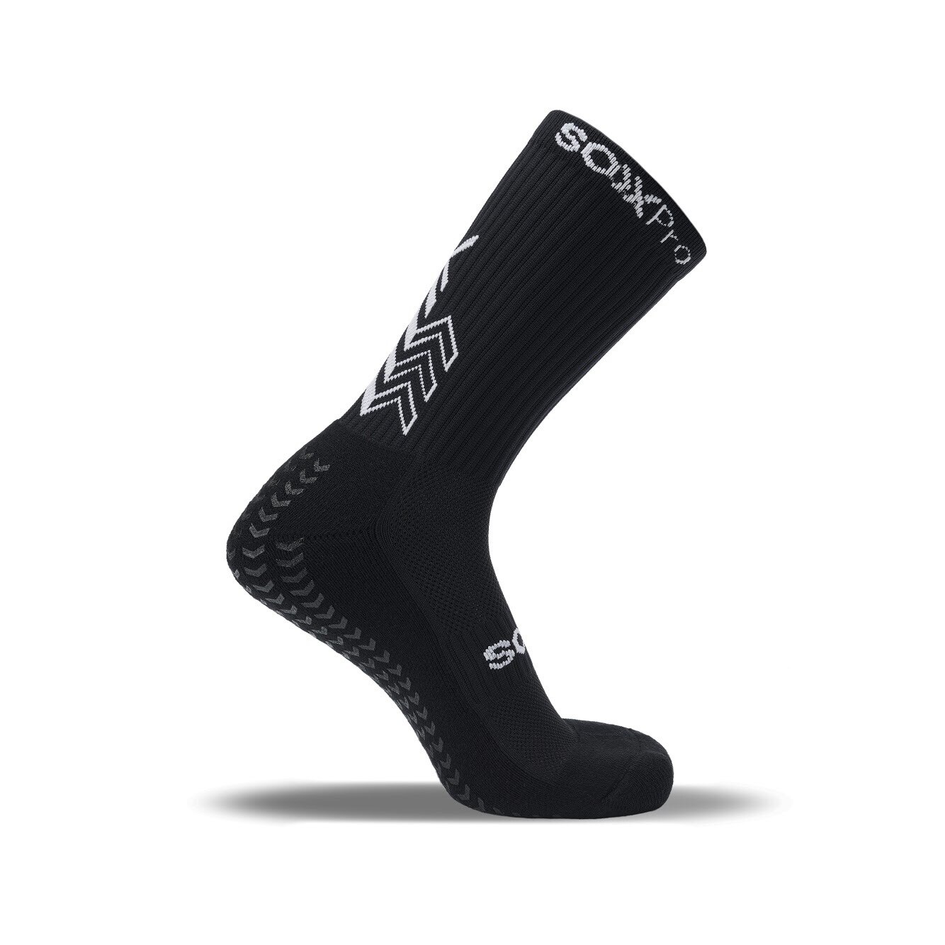 SOXpro Grip Fotballstrømper Sort