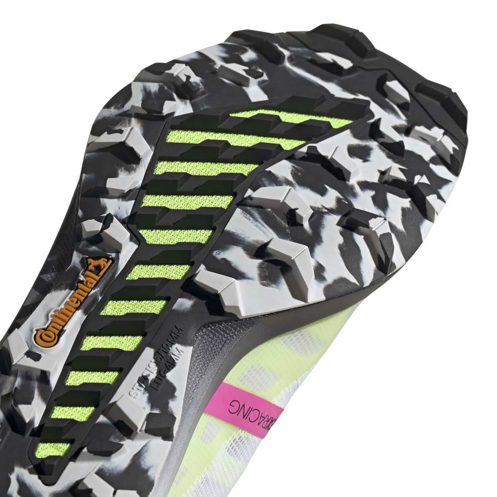 Adidas Terrex Speed Pro Joggesko Dame Hvit/Gul/Sort