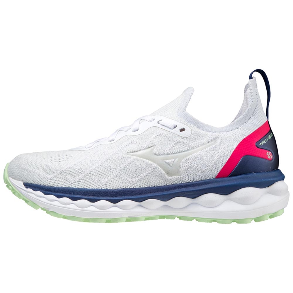 Mizuno Wave Sky Neo 2 Joggesko Dame Hvit
