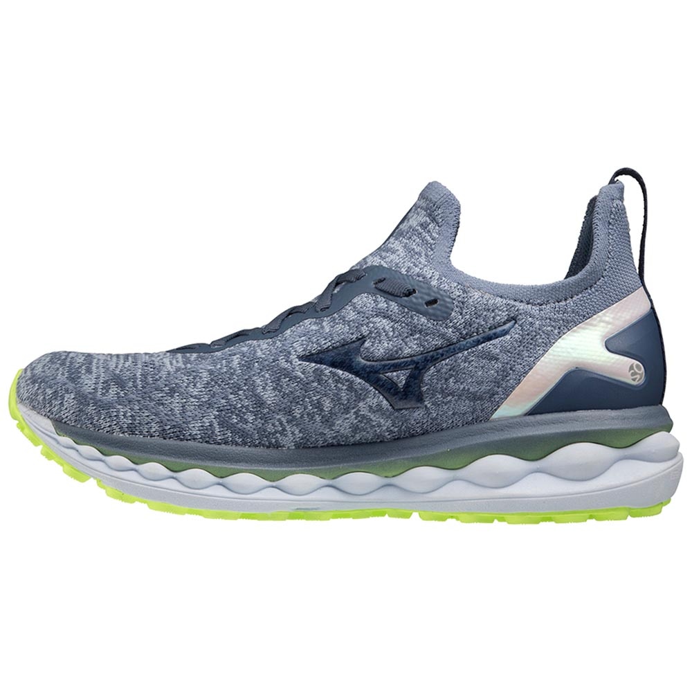 Mizuno Wave Sky Neo 2 Joggesko Dame Grå/Blå