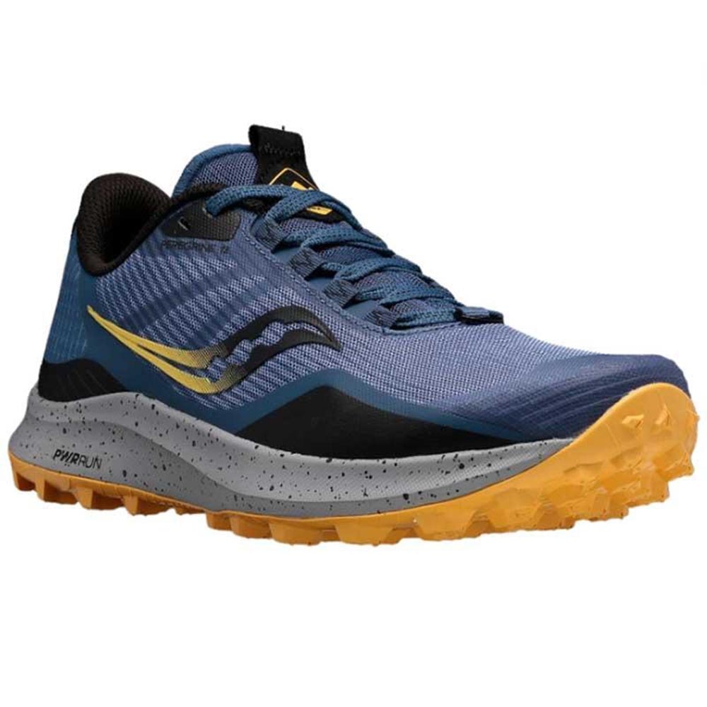 Saucony Peregrine 12 Joggesko Dame Marine/Oransje