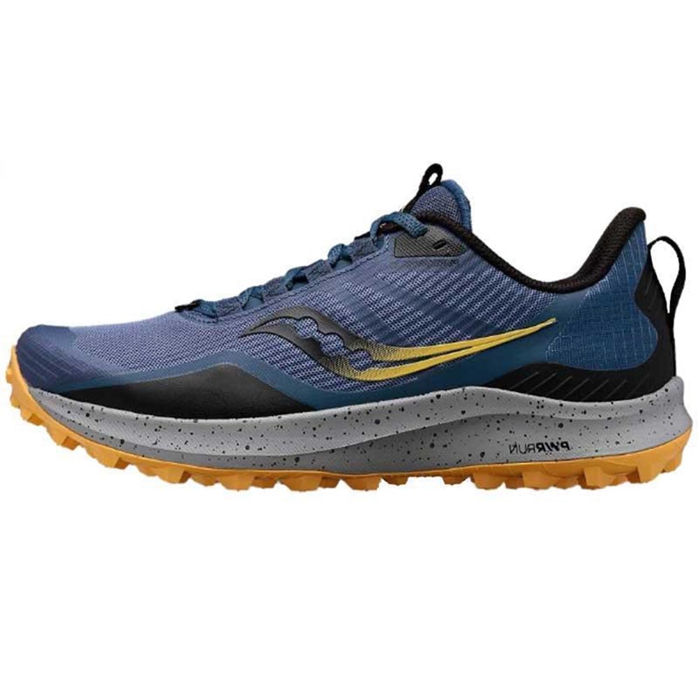 Saucony Peregrine 12 Joggesko Dame Marine/Oransje
