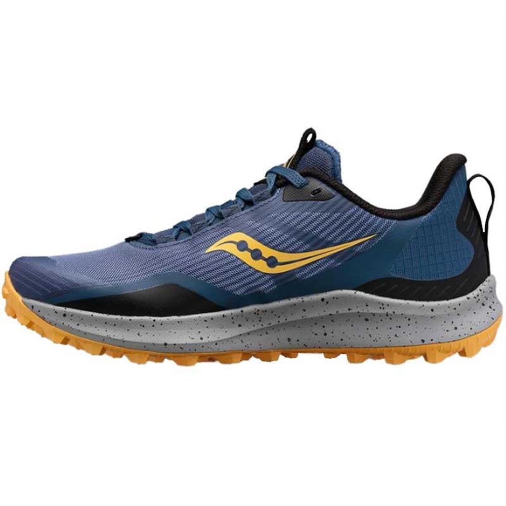 Saucony Peregrine 12 Joggesko Dame Marine/Oransje