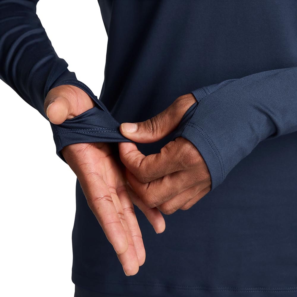 Nike Dri-Fit Stride Half-Zip Langermet Trøye Herre Marine