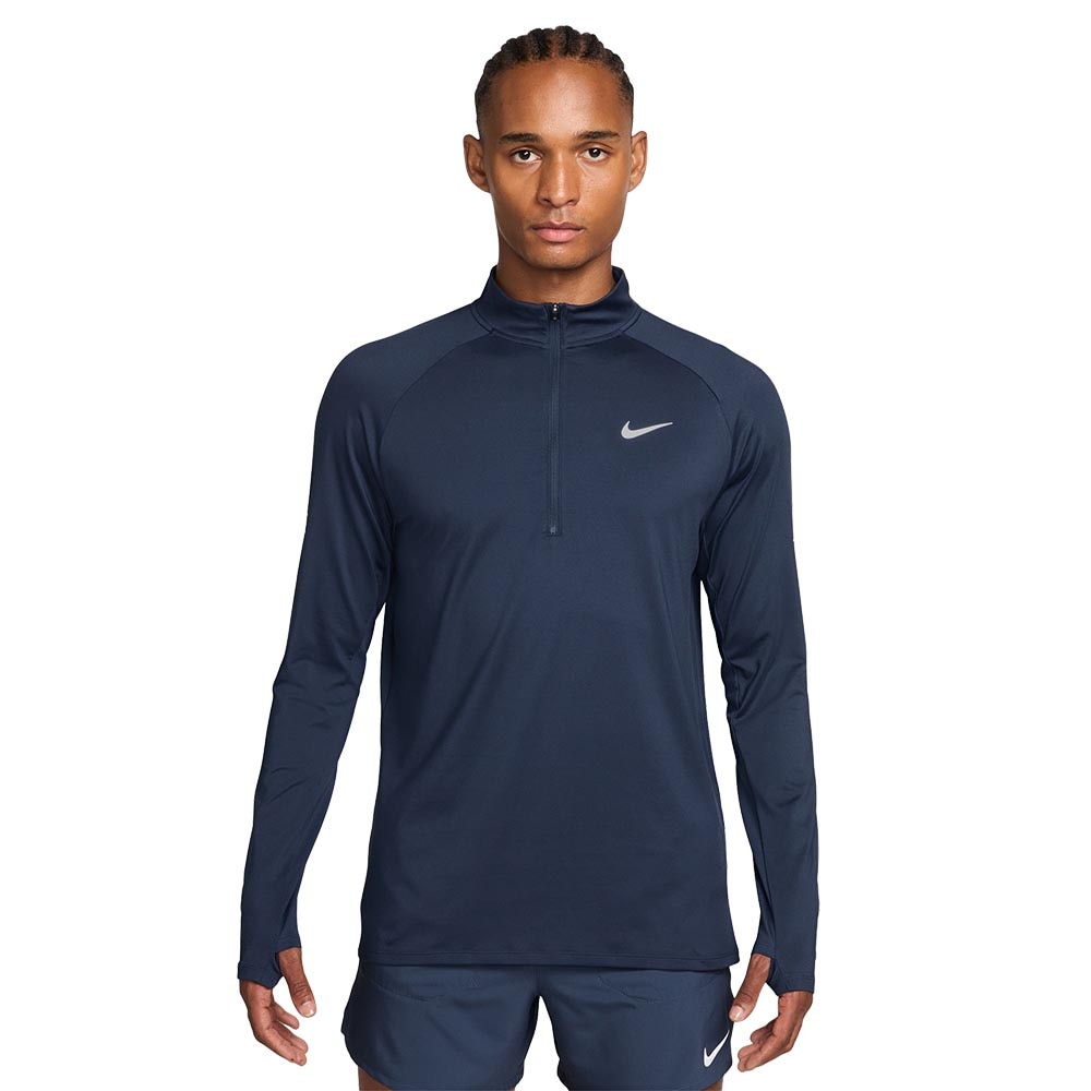 Nike Dri-Fit Stride Half-Zip Langermet Trøye Herre Marine