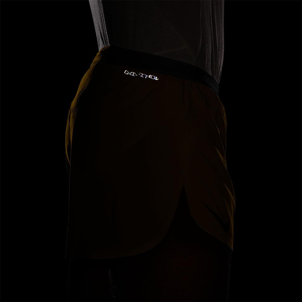Nike AeroSwift Dri-Fit ADV 4'' Løpeshorts Herre Gul/Oransje