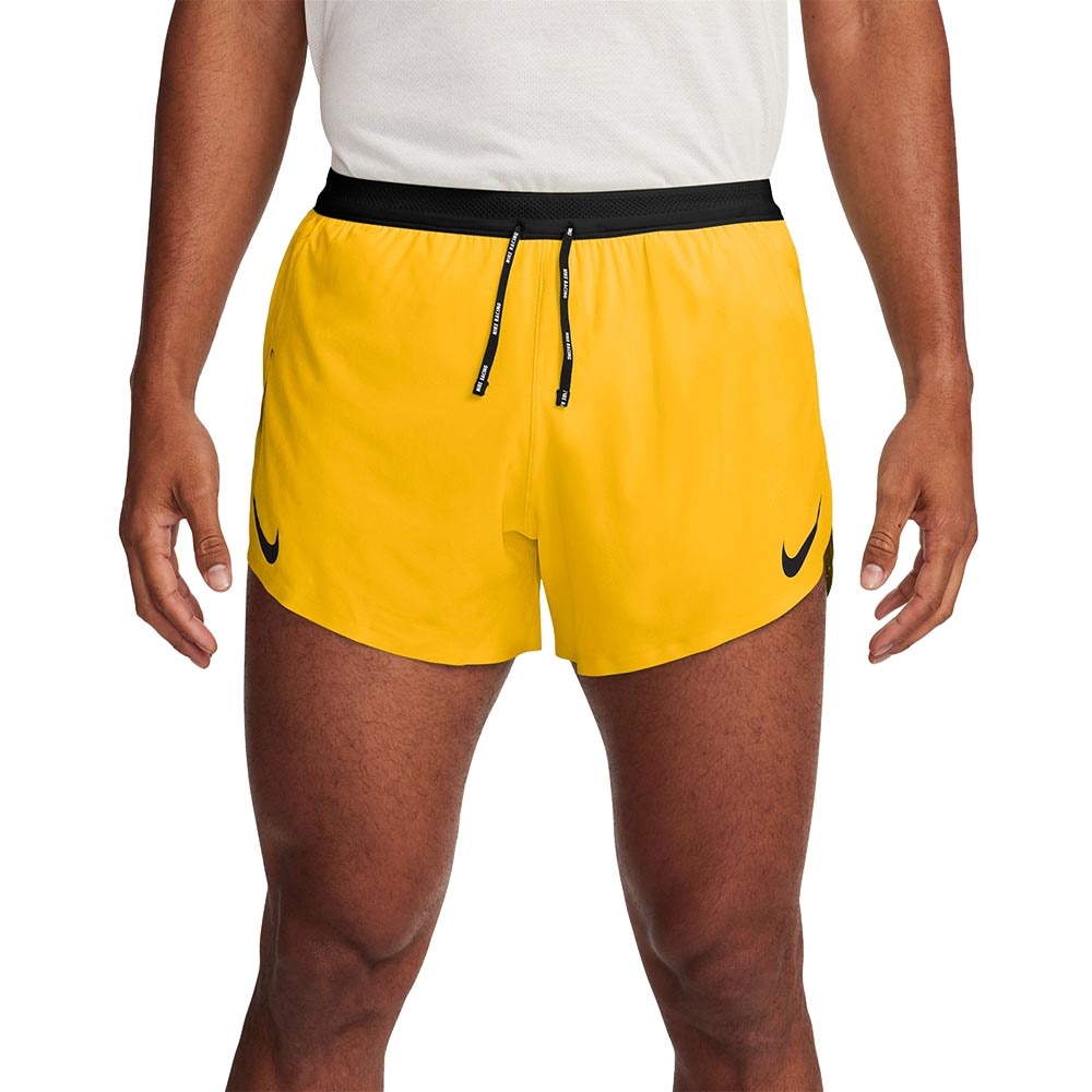 Nike AeroSwift Dri-Fit ADV 4'' Løpeshorts Herre Gul/Oransje