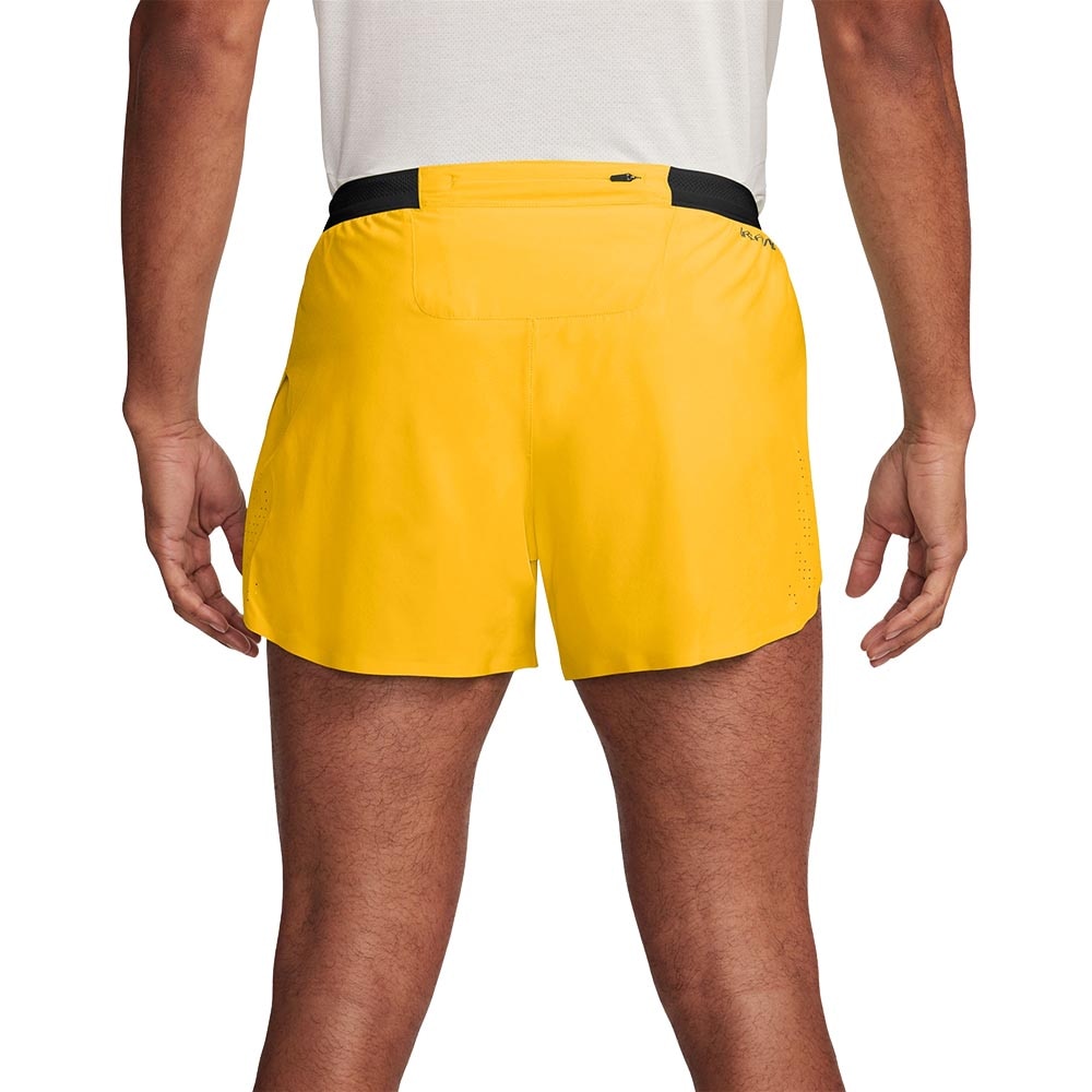 Nike AeroSwift Dri-Fit ADV 4'' Løpeshorts Herre Gul/Oransje