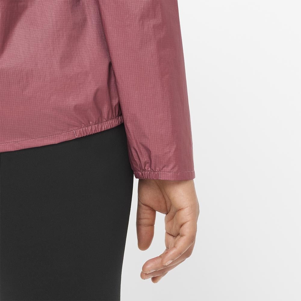 Salomon Bonatti Waterproof Løpejakke Dame Rosa