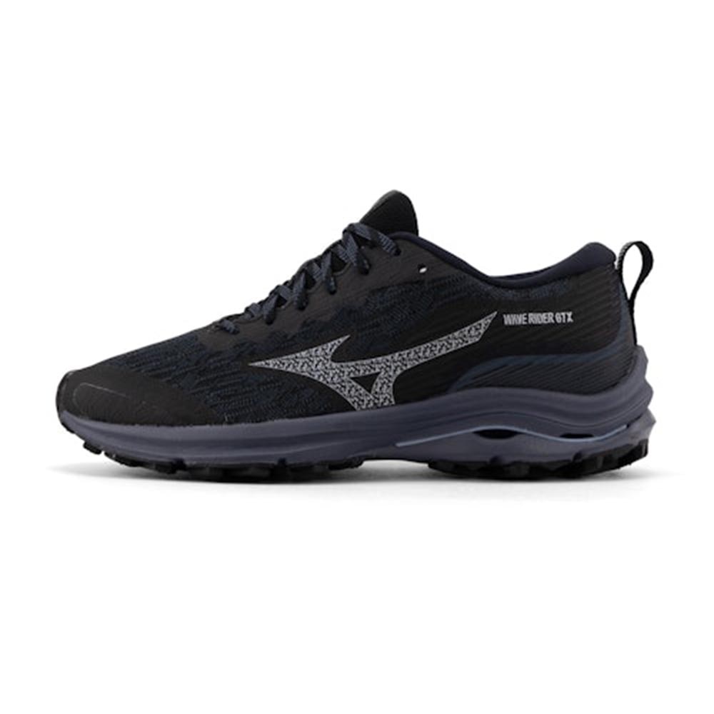 Mizuno Wave Rider GTX Joggesko Dame Sort/Marine