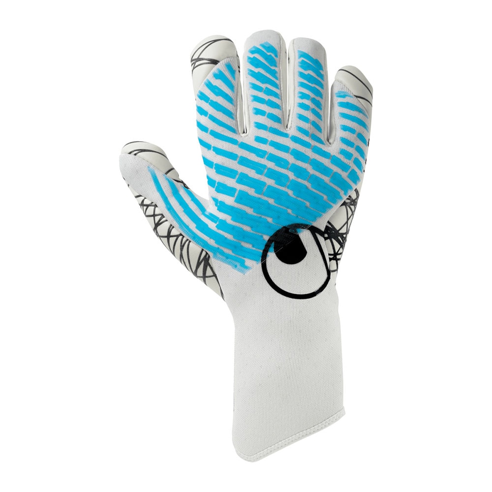 Uhlsport FM Cybertec Ultragrip HN Keeperhansker Hvit/Blå