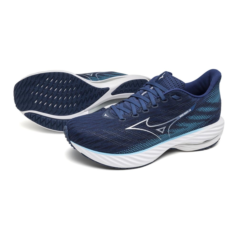 Mizuno Wave Rider 28 Joggesko Herre Marine/Blå