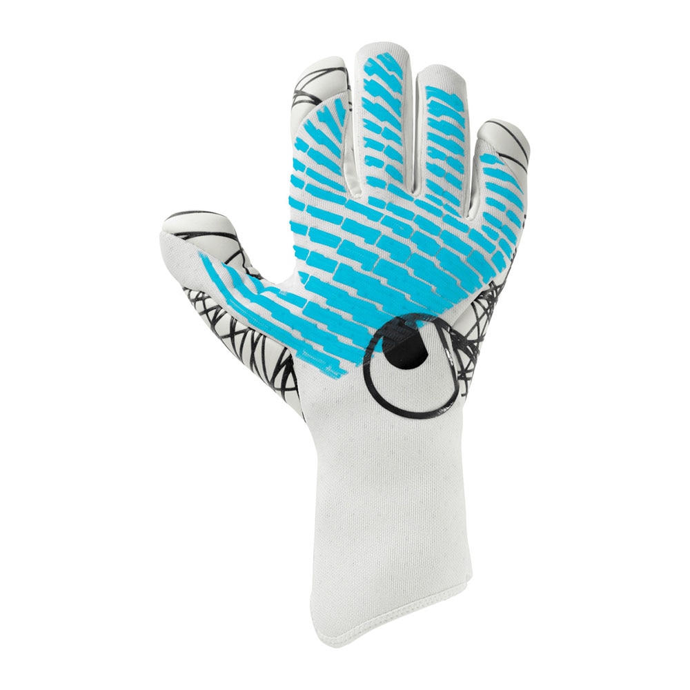 Uhlsport FM Cybertec Ultragrip Keeperhansker Hvit/Blå