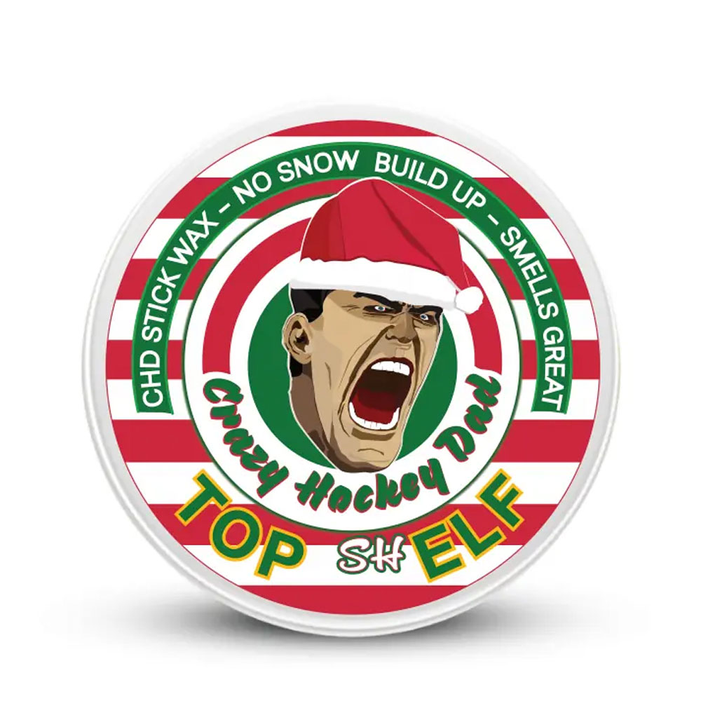 Crazy Hockey Dad Top (Sh)elf Køllevoks