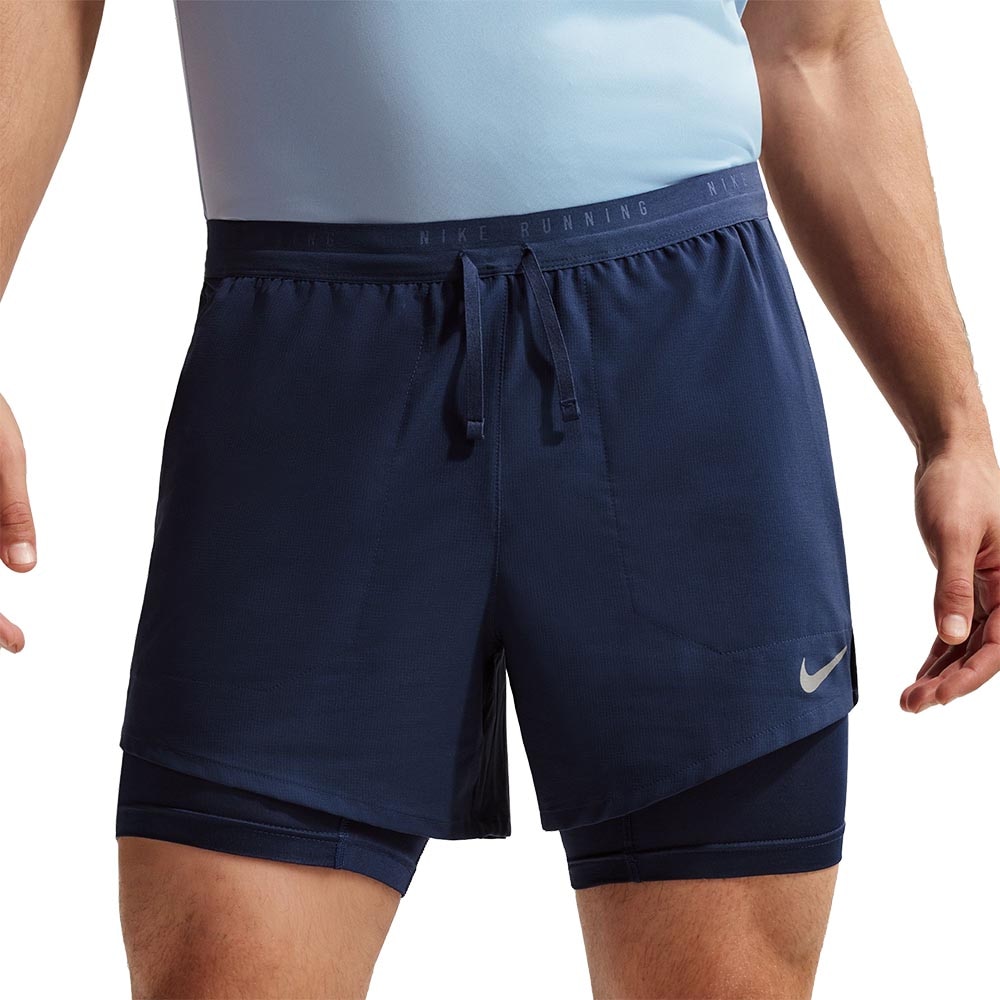 Nike Dri-Fit Stride 5'' Hybrid Løpeshorts Herre Marine