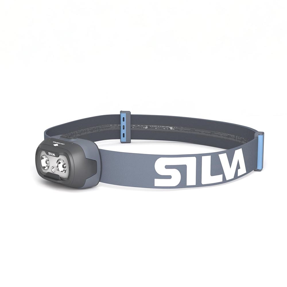 Silva Seek 450 Recharge Hodelykt Blå/Grå