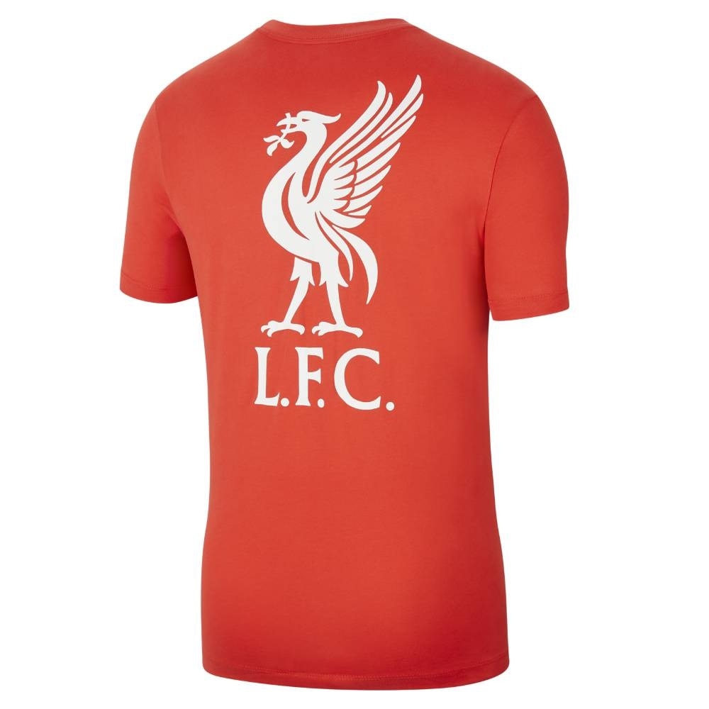 Nike Liverpool FC T-Skjorte 20/21 Barn Crimson Rød