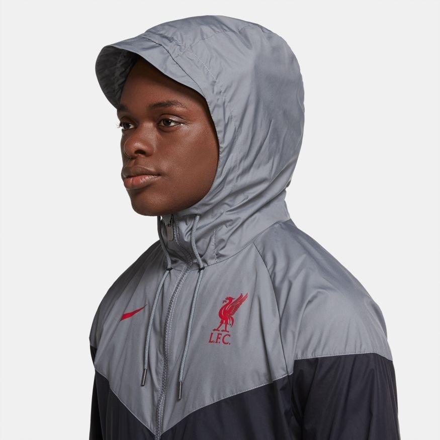 Nike Liverpool FC Authentic Woven Windrunner Fotballjakke 20/21 Sort