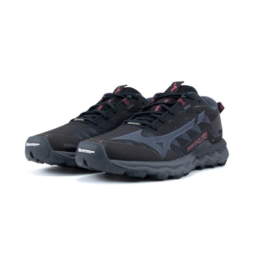 Mizuno Wave Daichi 7 Gore-Tex Joggesko Dame Sort/Grå/Rosa