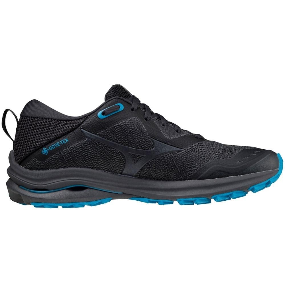 Mizuno Wave Rider Gore-Tex Joggesko Dame Sort/Blå