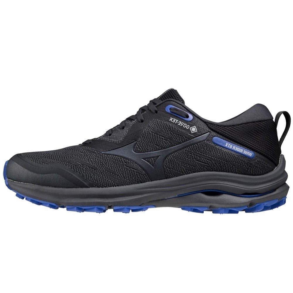 Mizuno Wave Rider Gore-Tex Joggesko Herre Sort/Blå