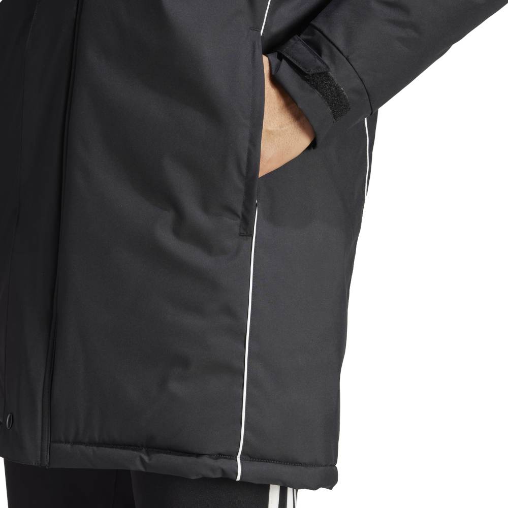 Adidas Tiro 24 Stadionjakke Parka Sort/Hvit