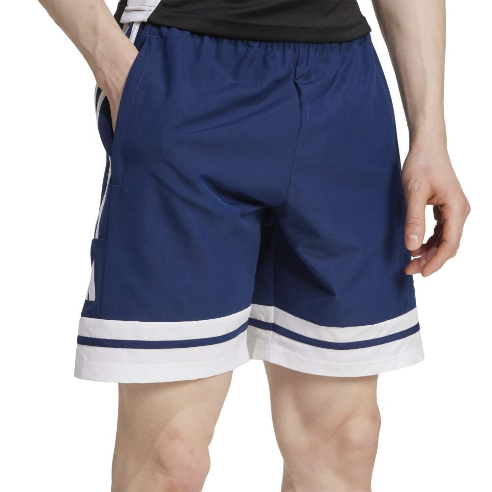 Adidas Squadra 25 Downtime Treningsshorts Marine/Hvit