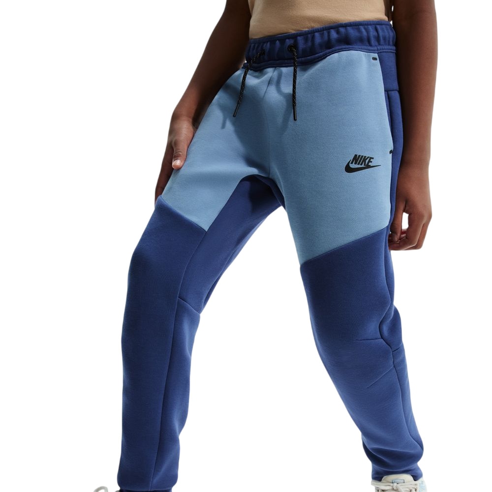 Nike NSW Tech Fleece Fritidsbukse Barn Blå/Marine