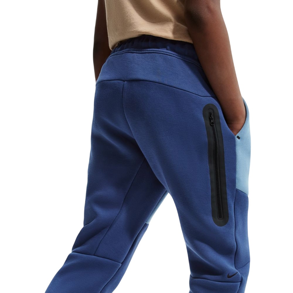 Nike NSW Tech Fleece Fritidsbukse Barn Blå/Marine