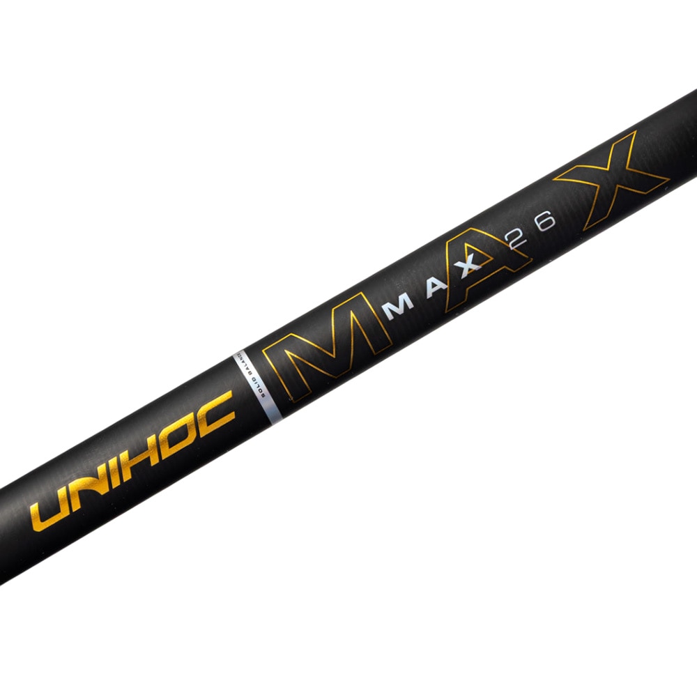 Unihoc Unilite MAX Titan 26 Slim Innebandykølle 100cm Right Sort/Gull
