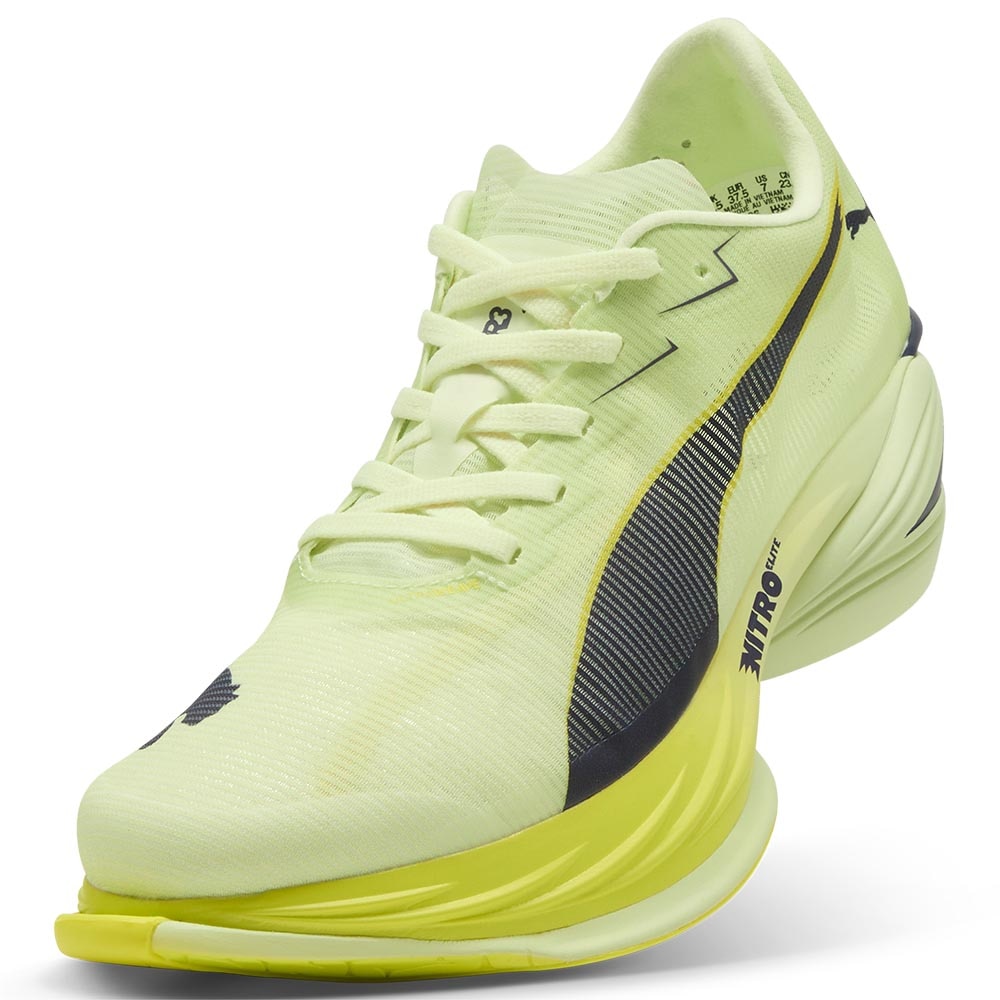 Puma Fast-R Nitro Elite 3 Joggesko Dame Grønn/Sort