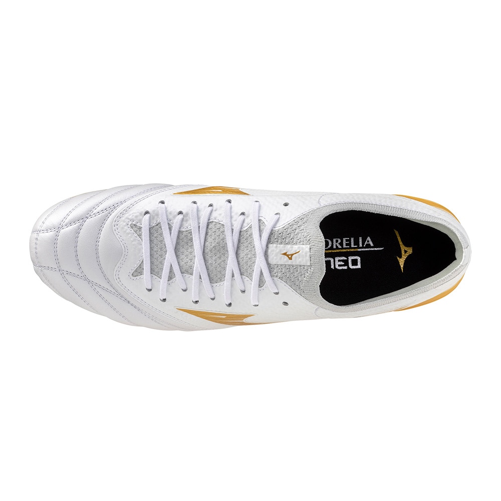 Mizuno Morelia Neo IV Beta Elite AG Fotballsko Bright Gold