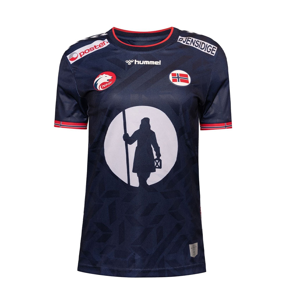 Hummel Norge Kvinnelandslag Håndballdrakt 24/25 Barn Borte 