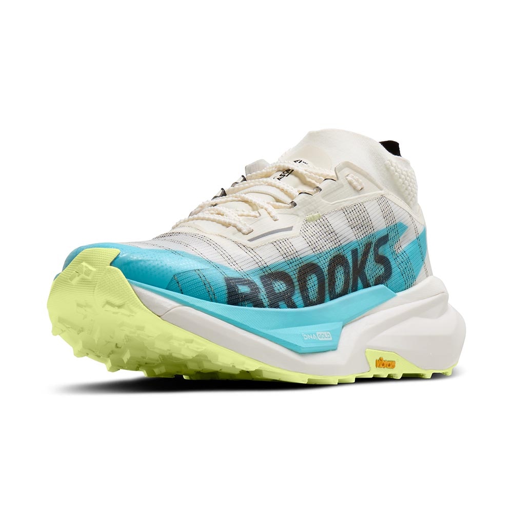 Brooks Cascadia Elite Joggesko Herre Hvit/Blå