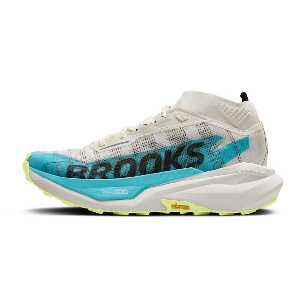 Brooks Cascadia Elite Joggesko Herre Hvit/Blå