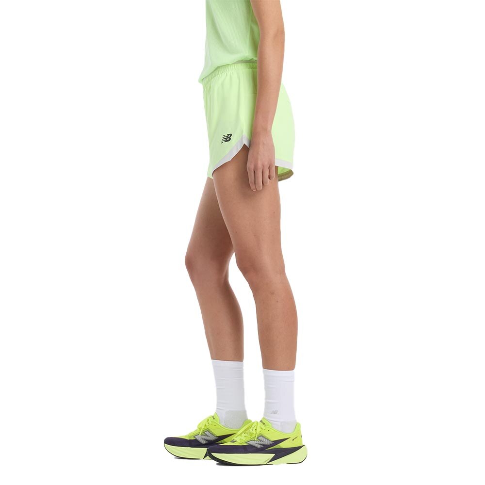 New Balance RC Essential 3 Shorts Dame Grønn