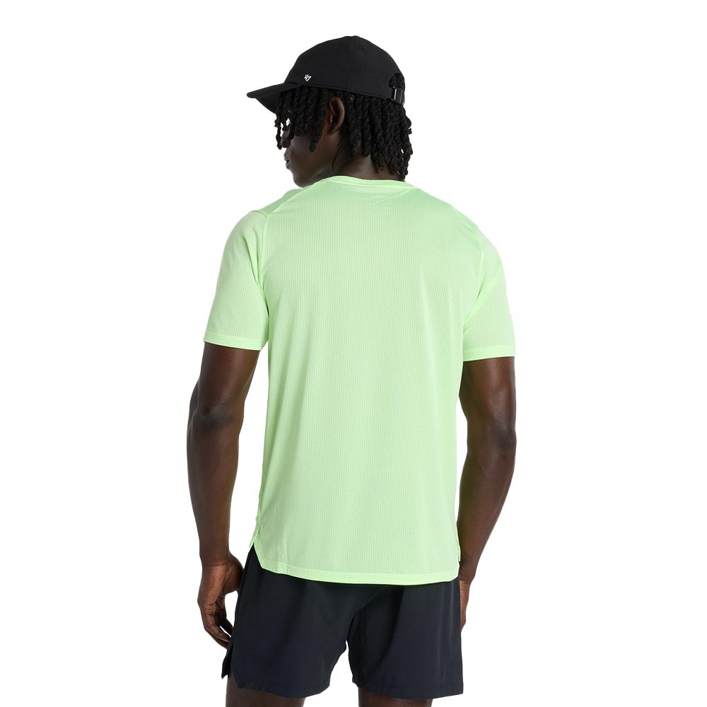 New Balance Athletics T-skjorte Herre Grønn